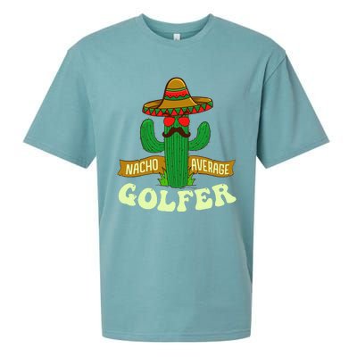 Nacho Average Golfer Tournament Hobby Sueded Cloud Jersey T-Shirt