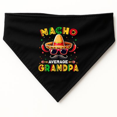 Nacho Average Grandpa Papa Cinco De Mayo Mexican Fiesta USA-Made Doggie Bandana