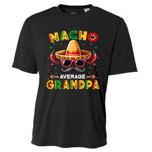 Nacho Average Grandpa Papa Cinco De Mayo Mexican Fiesta Cooling Performance Crew T-Shirt