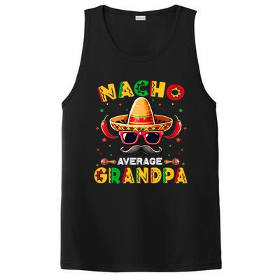 Nacho Average Grandpa Papa Cinco De Mayo Mexican Fiesta PosiCharge Competitor Tank