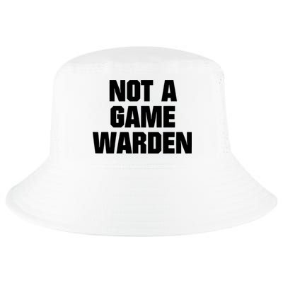Not A Game Warden Cool Comfort Performance Bucket Hat