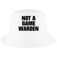 Not A Game Warden Cool Comfort Performance Bucket Hat
