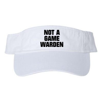 Not A Game Warden Visor