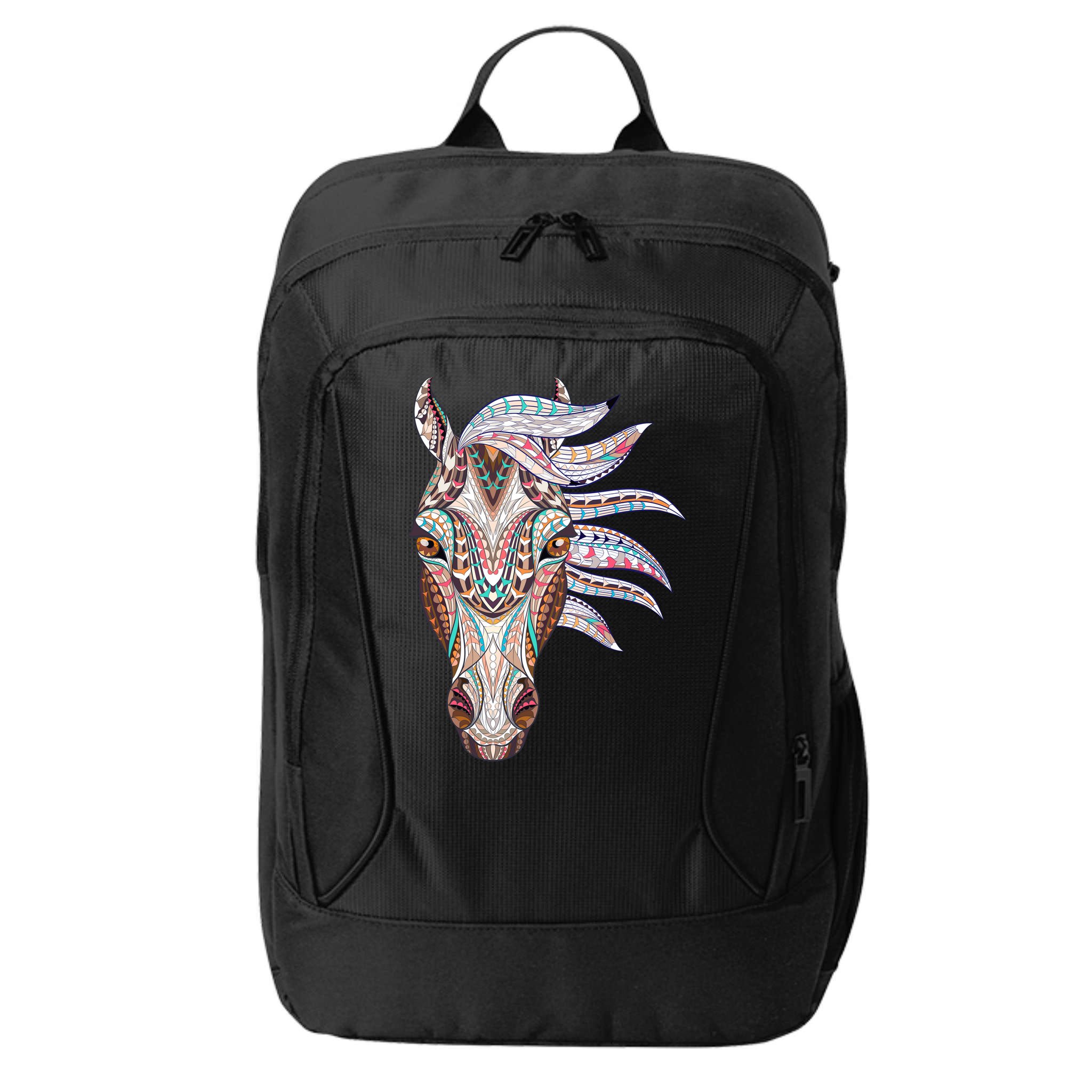 Native American Geometric Horse City Backpack