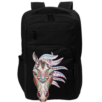 Native American Geometric Horse Impact Tech Backpack