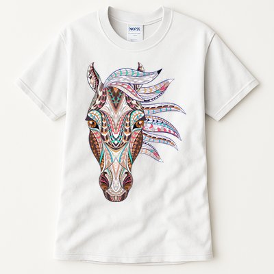 Native American Geometric Horse Tall T-Shirt