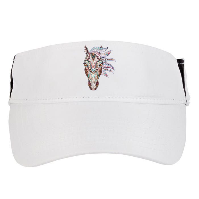 Native American Geometric Horse Adult Drive Performance Visor