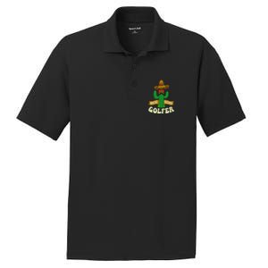 Nacho Average Golfer Golfing Lover Golf Tournament Hobby PosiCharge RacerMesh Polo