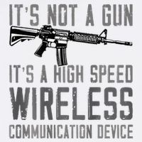 Not A Gun ItS A High Speed Wireless Communication Device Cooling Performance Crew T-Shirt