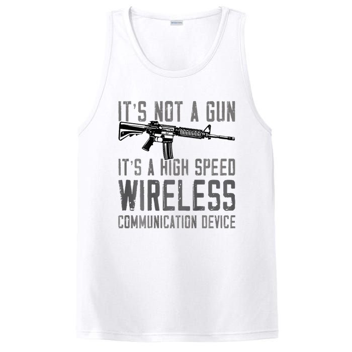 Not A Gun ItS A High Speed Wireless Communication Device PosiCharge Competitor Tank