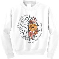 Not All Great Minds Think Alike Tumbler Autism Awareness Kids Sweatshirt