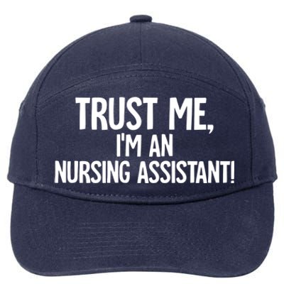 Nursing Assistant Gift 7-Panel Snapback Hat