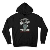 Not A Garbage Proud To Be Garbage Vote Trump Supporters Vneck Hoodie