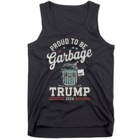 Not A Garbage Proud To Be Garbage Vote Trump Supporters Vneck Tank Top