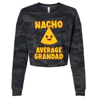 Nacho average Grandad Cropped Pullover Crew