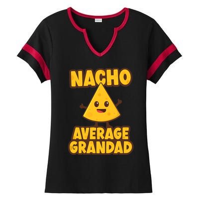 Nacho average Grandad Ladies Halftime Notch Neck Tee