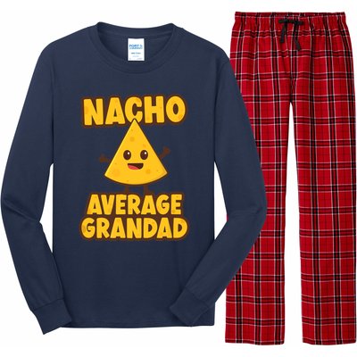 Nacho average Grandad Long Sleeve Pajama Set