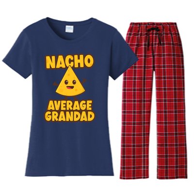 Nacho average Grandad Women's Flannel Pajama Set