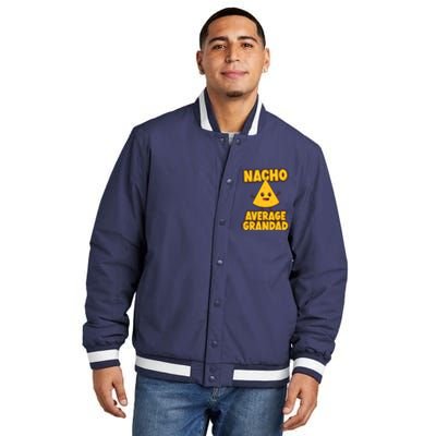 Nacho average Grandad Insulated Varsity Jacket