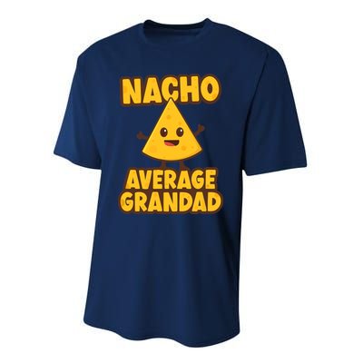 Nacho average Grandad Performance Sprint T-Shirt