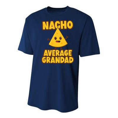Nacho average Grandad Youth Performance Sprint T-Shirt