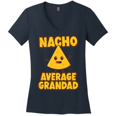 Nacho average Grandad Women's V-Neck T-Shirt