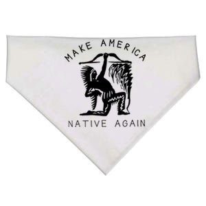 Native American Gift Make America Again Indigenous Peoples Great Gift USA-Made Doggie Bandana