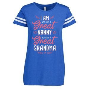 Nanny Aupair Grandma Sitter Great Gift Enza Ladies Jersey Football T-Shirt