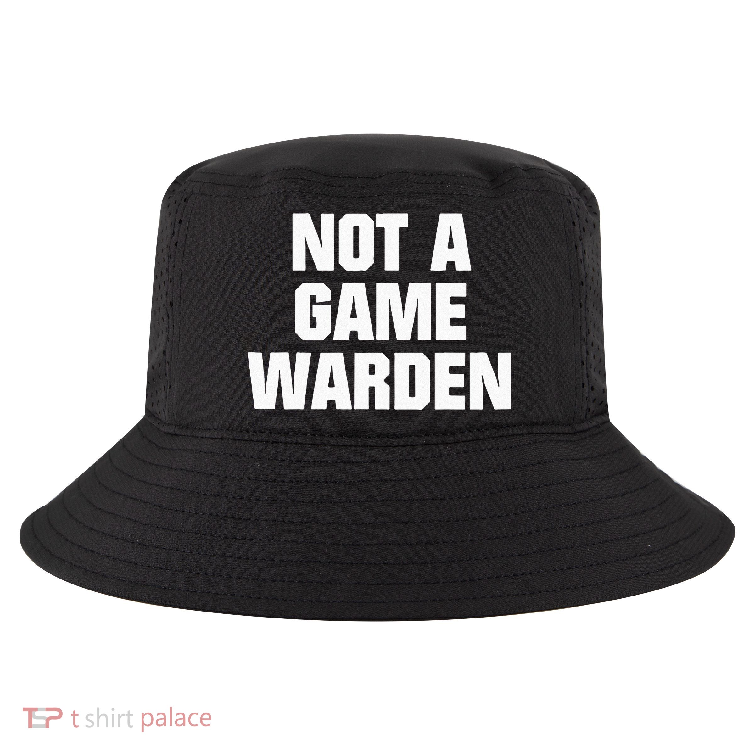 Not A Game Warden Cool Comfort Performance Bucket Hat
