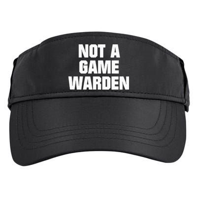 Not A Game Warden Adult Drive Performance Visor