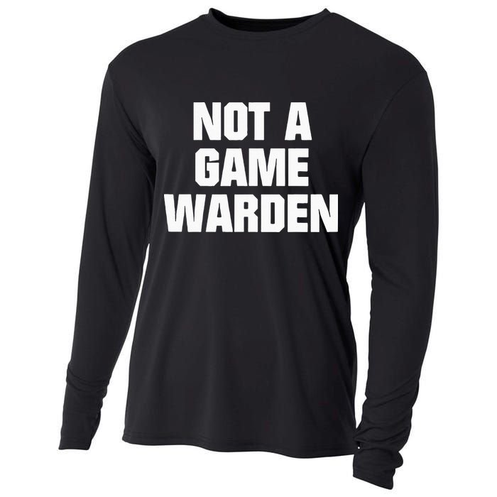 Not A Game Warden Cooling Performance Long Sleeve Crew