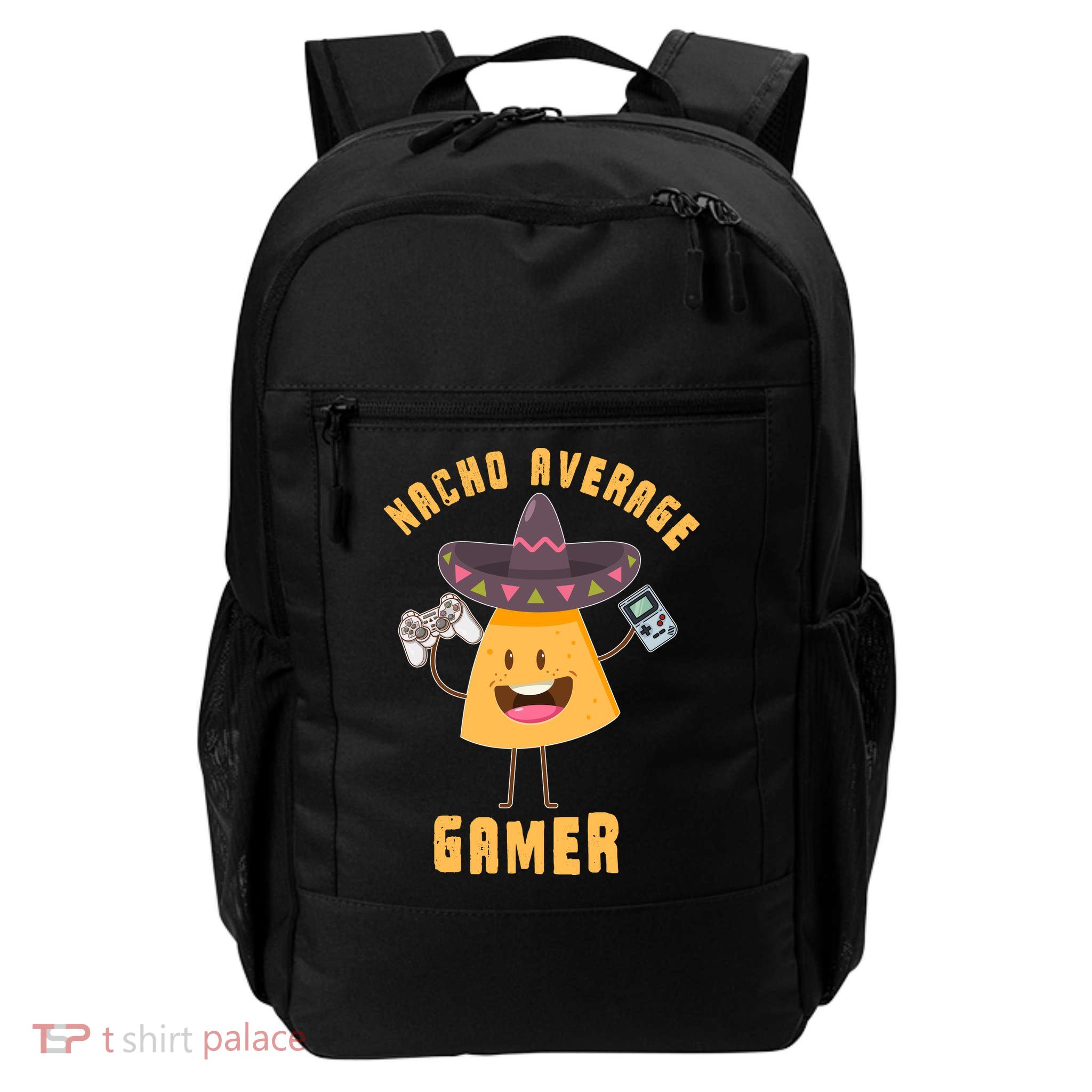 NACHO AVERAGE GAMER FUNNY GAMING MEME Daily Commute Backpack