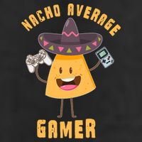 NACHO AVERAGE GAMER FUNNY GAMING MEME 25L Jumbo Tote