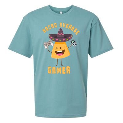 NACHO AVERAGE GAMER FUNNY GAMING MEME Sueded Cloud Jersey T-Shirt