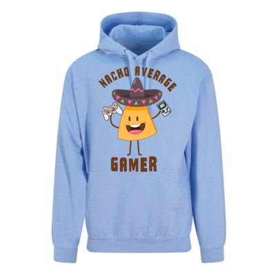 NACHO AVERAGE GAMER FUNNY GAMING MEME Unisex Surf Hoodie