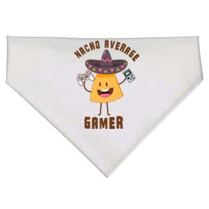 NACHO AVERAGE GAMER FUNNY GAMING MEME USA-Made Doggie Bandana