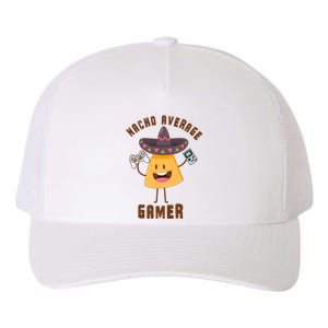 NACHO AVERAGE GAMER FUNNY GAMING MEME Yupoong Adult 5-Panel Trucker Hat