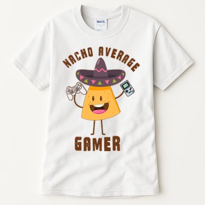 NACHO AVERAGE GAMER FUNNY GAMING MEME Tall T-Shirt