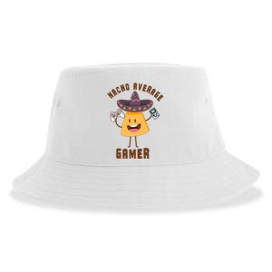 NACHO AVERAGE GAMER FUNNY GAMING MEME Sustainable Bucket Hat