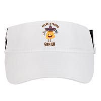 NACHO AVERAGE GAMER FUNNY GAMING MEME Adult Drive Performance Visor