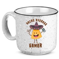 NACHO AVERAGE GAMER FUNNY GAMING MEME 15oz Campfire Ceramic Mug
