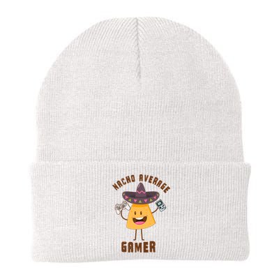 NACHO AVERAGE GAMER FUNNY GAMING MEME Beanie