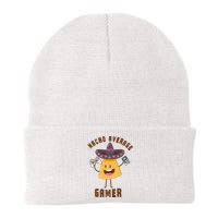 NACHO AVERAGE GAMER FUNNY GAMING MEME Knit Cap Winter Beanie