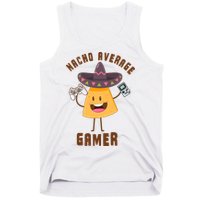 NACHO AVERAGE GAMER FUNNY GAMING MEME Tank Top