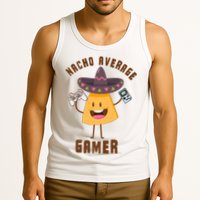 NACHO AVERAGE GAMER FUNNY GAMING MEME Tank Top