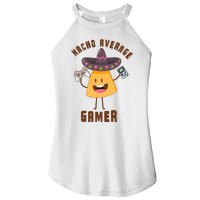 NACHO AVERAGE GAMER FUNNY GAMING MEME Women's Perfect Tri Rocker Tank