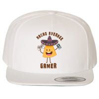 NACHO AVERAGE GAMER FUNNY GAMING MEME Wool Snapback Cap