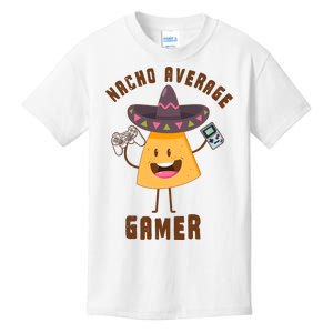 NACHO AVERAGE GAMER FUNNY GAMING MEME Kids T-Shirt