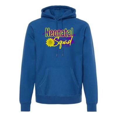 Nurse Appreciation Great Gift Neonatal Squad Rn Lpn Cute Gift Premium Hoodie