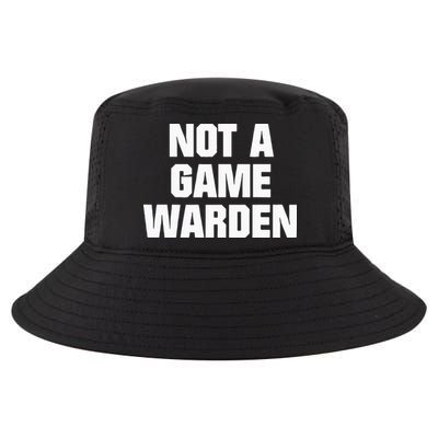 Not A Game Warden Cool Comfort Performance Bucket Hat